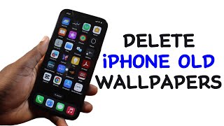 How to Delete Old Wallpapers on iPhone [upl. by Livvi]