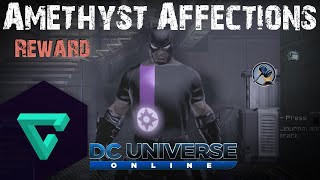 DCUO  DLC12  Amethyst Affections Reward [upl. by Arinaj]