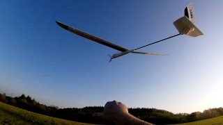 UGlider Electric Sailplane 1500mm Wingspan EPO [upl. by Aelgna]