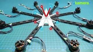 MiniOctocopter Zusammenbau des Copters 1v3 07 [upl. by Ramu380]