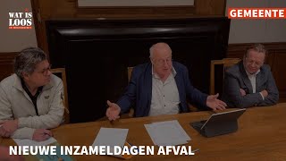 NIEUWE INZAMELDAGEN AFVAL [upl. by Soane121]