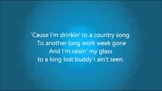 Cole Swindell quotAint Worth The Whiskeyquot  Lyrics [upl. by Arrim759]