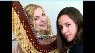 Flute and harp duo Zsuzsanna Tóth  Anastasia Razvalyaeva [upl. by Lyndsey]