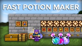 Minecraft Easy Brewing Station  Make Any Potion [upl. by Key]