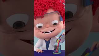 Welche Farbe ist das 🧪  Lernvideos für Kinder  HeyKids shorts [upl. by Okihcim143]