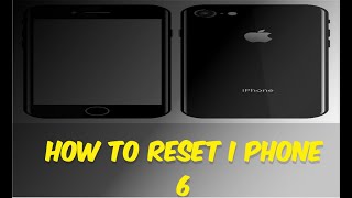 HOW TO RESET I PHONE 6  ENGLISH  AA TEACH AGENCY [upl. by Iatnahs]