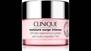 Clinique Moisture Surge Intense 72H LipidReplenishing Hydrator Moisturizer With Aloe WaterCica [upl. by Annaitsirhc]