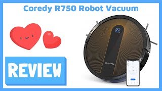 Coredy R750 Robot Vacuum Cleaner Review ❤️ [upl. by Tierney]