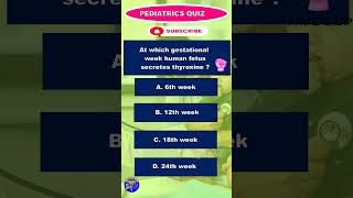 Try to guess the answer 🤔🤔  PEDIATRICS QUIZZES medicalquiz quiz [upl. by Ahsetal]