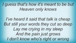 Emmylou Harris  Heaven Only Knows Lyrics [upl. by Elsinore610]