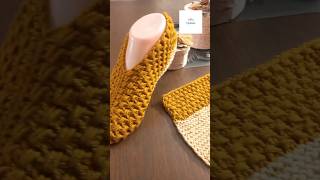 Knitting slippers  socks  easy knitting for beginners step by step socks slippers [upl. by Favrot]