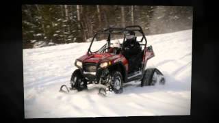 SnoCobra UTV Ski and Track System for Polaris RZR [upl. by Ainerol]