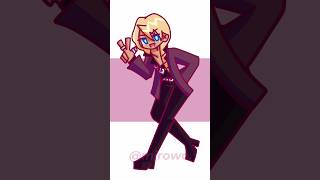 giri giri dance but klavier gavin klaviergavin klavier art animation [upl. by Aicilec]