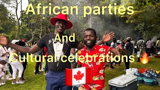 The African Community in Canada Vibrant Parties and Cultural Celebrations [upl. by Ahern]