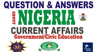 QUESTIONS amp ANSWERS about NIgeria JAMB WAEC NECO Nigerian current affairs funumucom [upl. by Gupta]