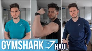 HUGE GYMSHARK HAUL amp TRY ON  The Best Mens Gymwear 2021 [upl. by Apilef]