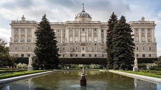 Royal Palace of Madrid El Palacio de Oriente [upl. by Nnaihs968]