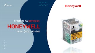 Centralita Honeywell Satronic 8101 Mod 4034 Código Suner 3421625 [upl. by Atsev]