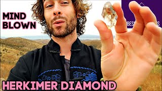 Herkimer Diamond Crystal Review and Metaphysical Energy [upl. by Blondelle]