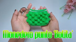 MONEDEROS TEJIDOS A CROCHET CON CIERRE 👛 [upl. by Aderfla782]