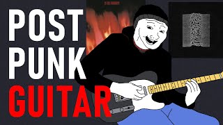 How to play PostPunk guitar in 2 minutes [upl. by Yreved]