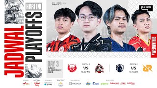 🔴 LIVE  MPL ID S14  Playoffs Hari 3  Bahasa Indonesia [upl. by Anna-Diane]