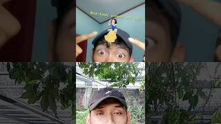 Dapat perincess🥰 dikapermaana funny disney emoji effects itsmeissie [upl. by Ymmak]