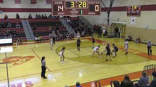 Harriton Girls Varsity Basketball vs Lower Merion 2020 [upl. by Adhamh326]