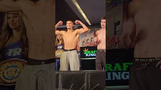 XANDER ZAYAS VS PATRICK TEIXEIRA FINAL FACE OFF AHEAD OF MSG MAIN EVENT BOUT [upl. by Christenson]