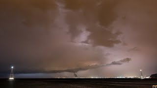 28102024 2° Parte Supercelula Tornadica bahía de Almería [upl. by Akeirahs]