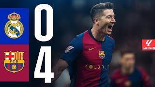 🚨 EL CLASICO 🚨 Real Madrid vs Barcelona LALIGA Highlights [upl. by Silverman]