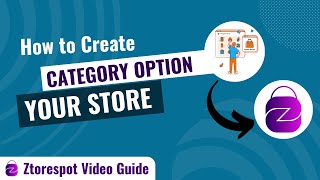 How To Create Product Category Option in Ztorespot in Tamil [upl. by Saul242]