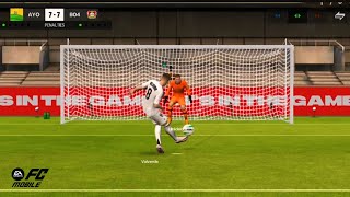 Penalty Shootout 14  Real Madrid Vs Bayer Leverkusen  EA FC MOBILE 25 [upl. by Nivart]