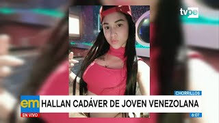 Venezolana de 22 años sería la joven mujer hallada sin vida en los Pantanos de Villa [upl. by Dwan]