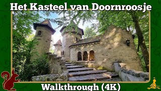 Efteling 4K Het Kasteel van Doornroosje walkthrough [upl. by Margarethe]