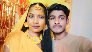 babul ka ghar chhod ke beti Piya ke ghar chali shadi haldi suscibe [upl. by Ennis]