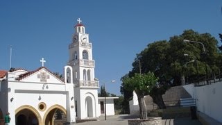 Grèce ile de Rhodes léglise Orthodoxe de Tsampika [upl. by Durkee189]