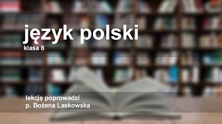 Język polski  klasa 8 SP Składnia w pigułce cz 1  egzamin ósmoklasisty [upl. by Dedra]