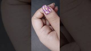 Easy flower nail art design shorts youtubeshorts shortsfeed shortsvideo [upl. by Irafat]