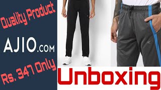 PERFORMAX Track Pants Unboxing and review  Buy From AJIO  497 Track only at Rs 347 [upl. by Samara499]