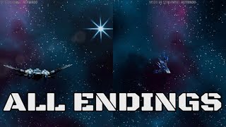 Marvels Guardians of the Galaxy All endings [upl. by Llenoj]