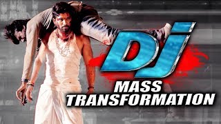 Allu Arjun Mass Transformation Scene From DJ Duvvada Jagannadham Hindi Dubbed [upl. by Urban]