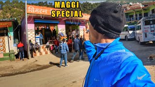 SIMRAN K HATH KI MAGGI KHANE K LIYE INNA DURR AANA PADA  UTTARAKHASHI KA SAFAR [upl. by Wakefield]