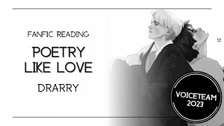 Fanfic Reading Poetry Like Love  Drarry Comfort VOICETEAM 2023 [upl. by Surbeck942]