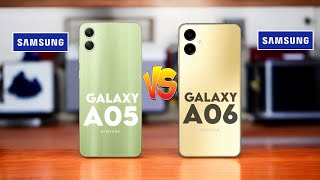 Samsung Galaxy A05 vs Samsung Galaxy A06 [upl. by Attenreb]