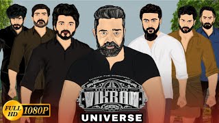 vikram universe full movie animation  kamalhassanthalapathy vijaysuryakarthifahadfazil [upl. by Isidor379]