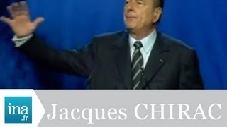 Jacques Chirac quotla banalisation de la haine et de lintolérance de Le Penquot  Archive vidéo INA [upl. by Goddart44]