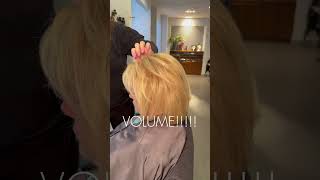 ❌NO HAIR ROLLERS NEEDED ❌ Get Volume At Home With Our Products miawagnersalon blowouttutorial [upl. by Aldred]