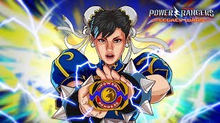 ChunLi Morphs into ChunLi Ranger  Official Moveset  Power Rangers Legacy Wars [upl. by Dulcia]