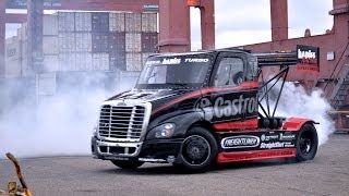 SIZE MATTERS 2  Mike Ryans Pikes Peak Castrol Oil Freightliner Race Truck [upl. by Rima]